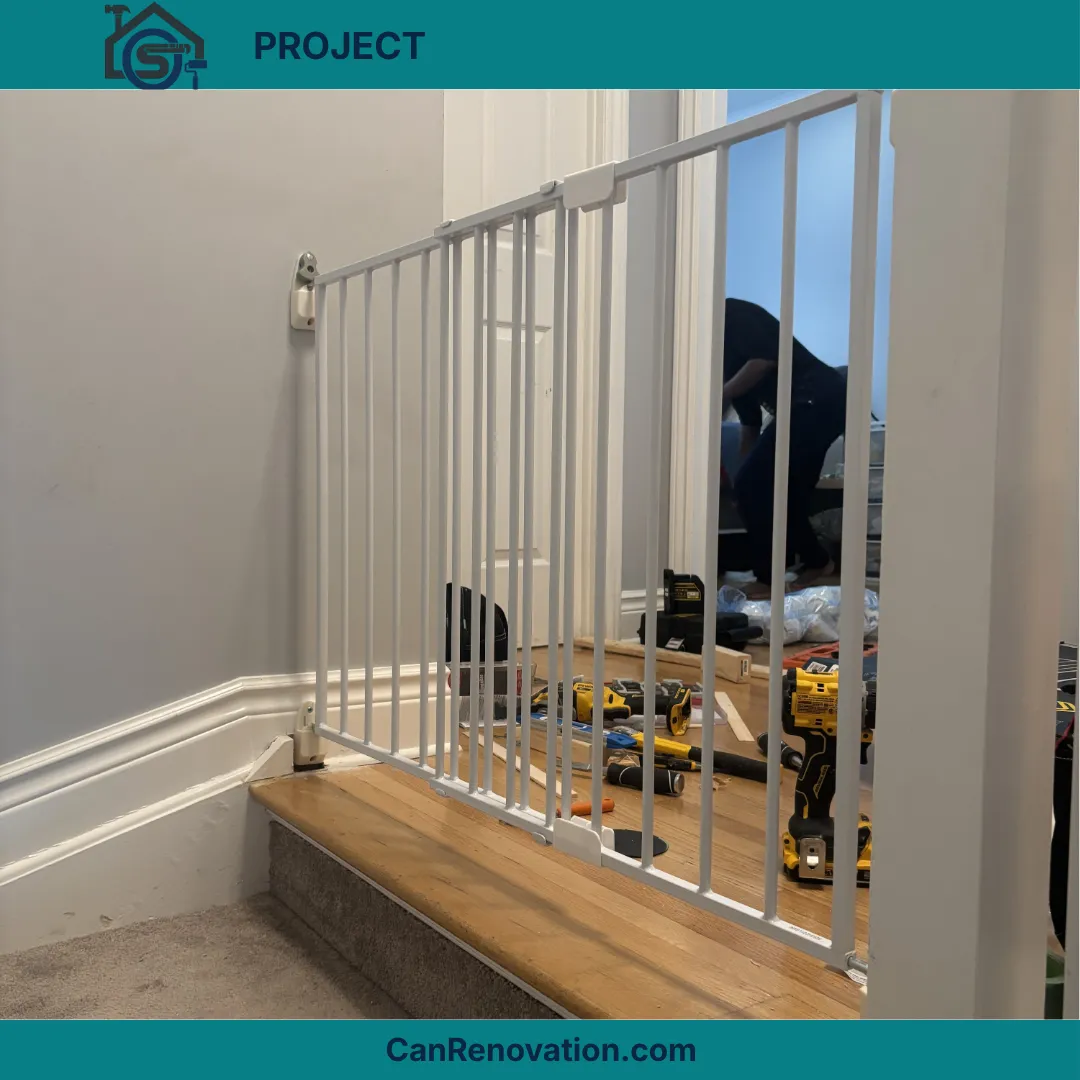 Baby Gate Installation for Stairs – Downtown Toronto